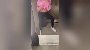video of Girlfriend flashes in dressing room 1