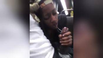 video of Public cum on bus