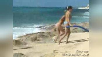 video of Nude Volleyball @ Beach