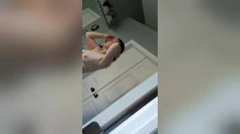 video of milf in the bathroom