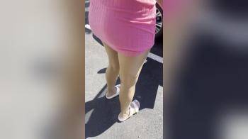 video of Flashing under the dress