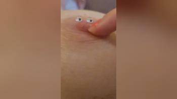 video of Blinky boob learns to smile