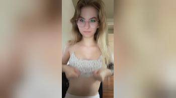 video of Young beauty showing things 3