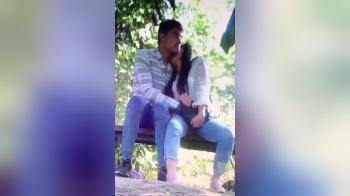 video of Couple caught while fingering
