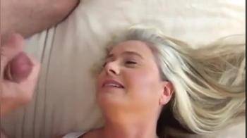 video of Gorgeous wife cum shot