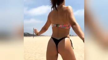 video of dancing on the beach