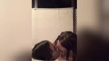 video of two sluts making out in hottub