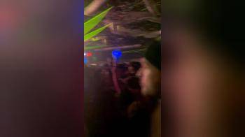 video of Flashing her tits at the rave again