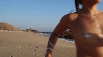 video of Mexican Nudist Getting Body Taped