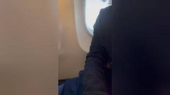 video of GF Wanking On Plane