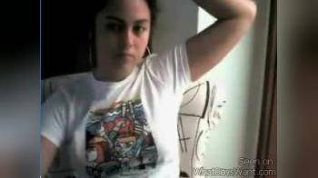 video of nice young girl ifo webcam