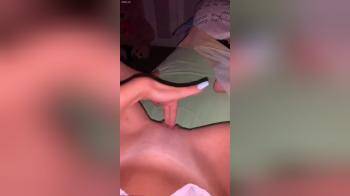 video of touching her wet clit