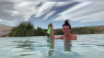 video of Nude Hot Springs Babe
