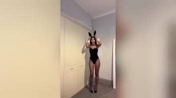 video of hot brunette playboy bunny