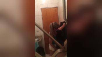 video of lesbians in a bathroom
