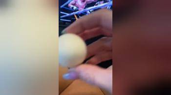 video of Impressive Pussy Pong Skills