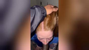 video of ginger sucking black dick