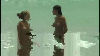 video of Pretty titties at a topless beach