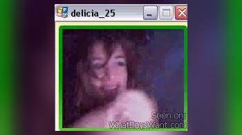 video of webcam girl delicia