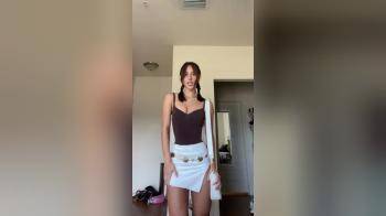 video of cute girl gets down