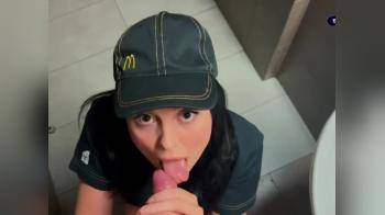 video of McDonalds sult fucked in toilet