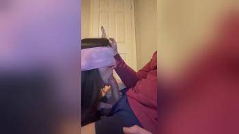 video of sucking a dick with tied eyes