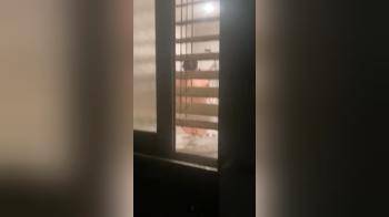 video of shower with window open
