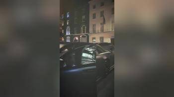 video of escort arriving in rolls royce