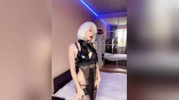video of Cosplay girl on cam