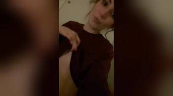 video of Little tit tease reveal