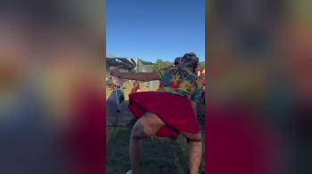 video of Chubby ass crazy dance