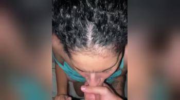 video of lovely gets cum in mouth