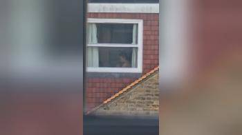 video of Caught my neighbour changing