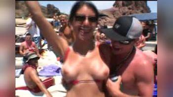 video of lake party girls tits