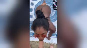 video of Blowjob on Crowded Public Beach