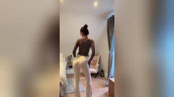 video of nice ass white pants