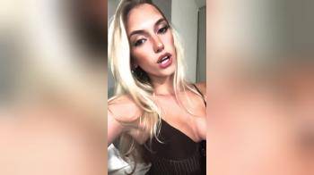 video of hot blonde nice boobs
