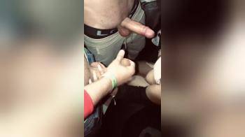 video of sucking three cocks in party