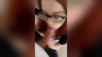 video of redhead sucking cock good