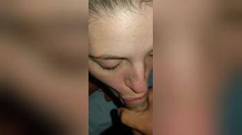 video of loves to swallow cum