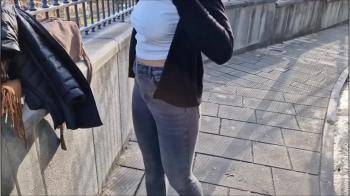 video of I Flash my Breasts, Change my T-shirt in the Middle of the City