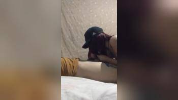 video of she is getting him ready