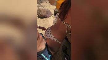video of Fucking On The Beach Outdoors With A Beautiful