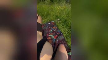 video of Sneaky Outdoor Sex With Hot Blonde Amateur