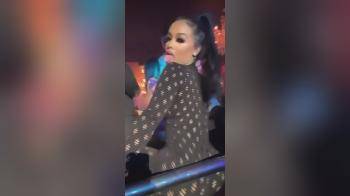 video of Baddie Poping it at the club