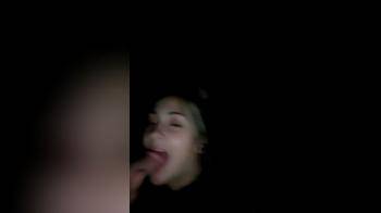 video of She won t shut up until you feed her cock