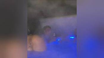 video of Playing with a hot girl in the hot tub