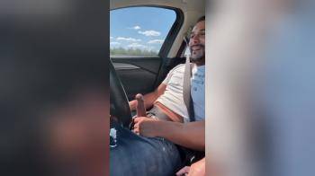 video of Msparker Worships Her Bulls Huge Dick During Car Ride