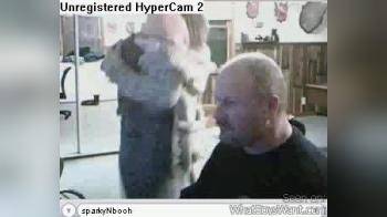 video of Webcam tit flashing