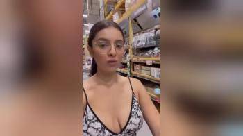 video of Big tits in the big box store